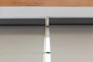 close up part of roller blind free photo